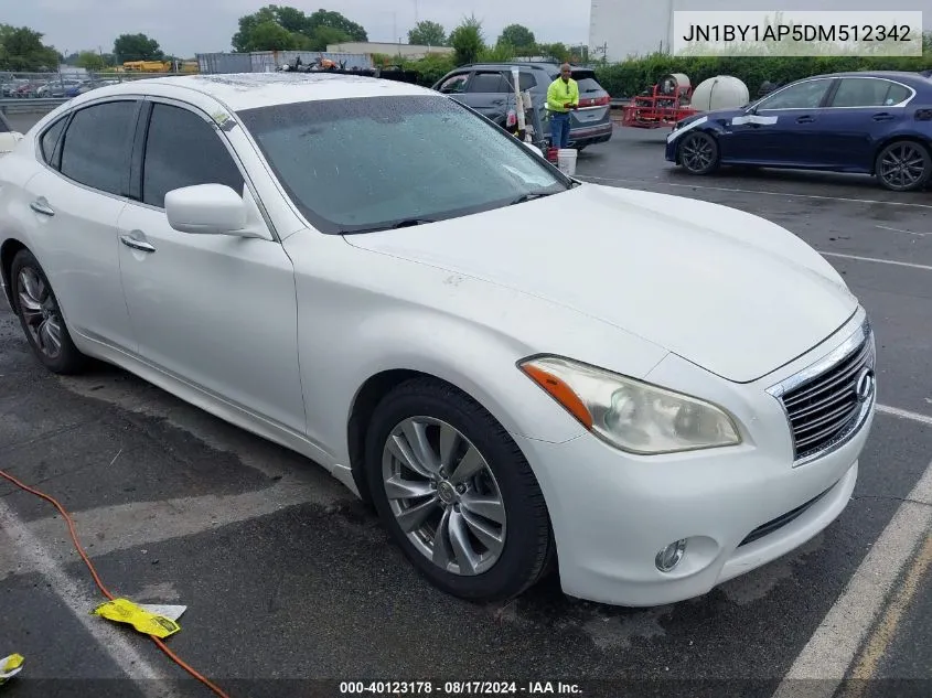 2013 Infiniti M37 VIN: JN1BY1AP5DM512342 Lot: 40123178