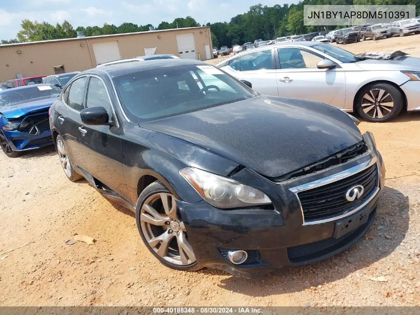 2013 Infiniti M37 VIN: JN1BY1AP8DM510391 Lot: 40188348