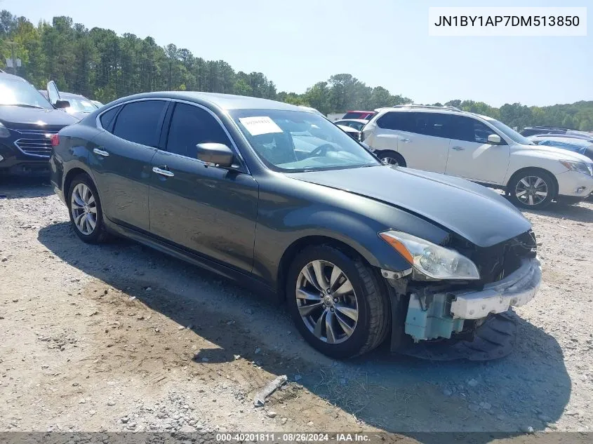 2013 Infiniti M37 VIN: JN1BY1AP7DM513850 Lot: 40201811