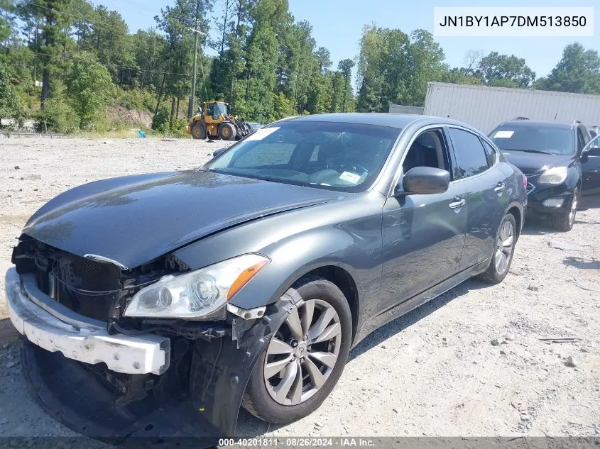 2013 Infiniti M37 VIN: JN1BY1AP7DM513850 Lot: 40201811