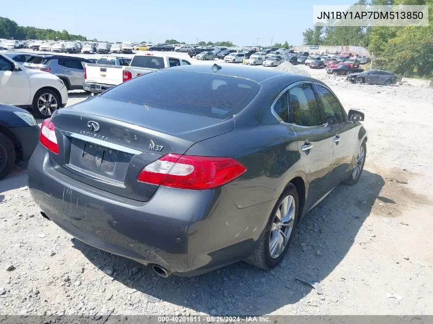 2013 Infiniti M37 VIN: JN1BY1AP7DM513850 Lot: 40201811