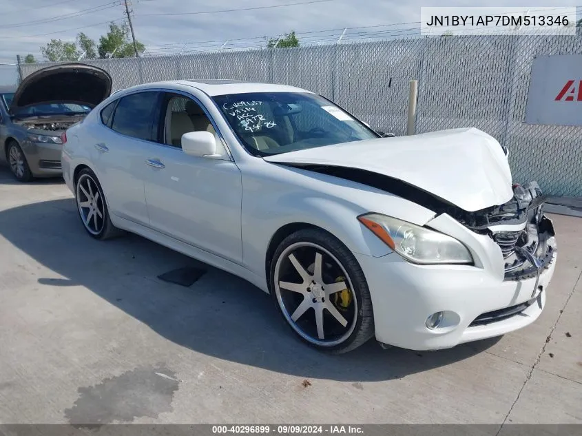 2013 Infiniti M37 VIN: JN1BY1AP7DM513346 Lot: 40296899