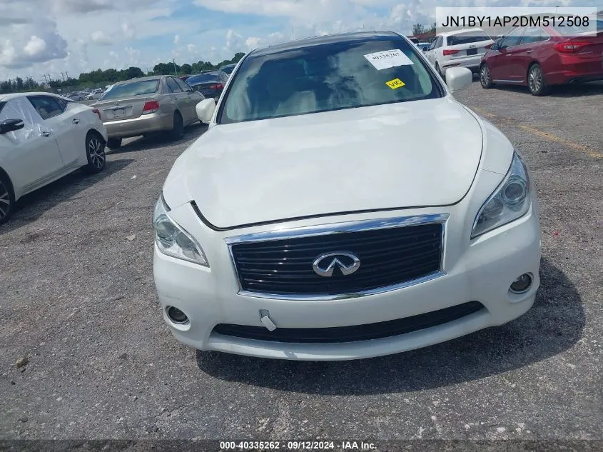 2013 Infiniti M37 VIN: JN1BY1AP2DM512508 Lot: 40335262