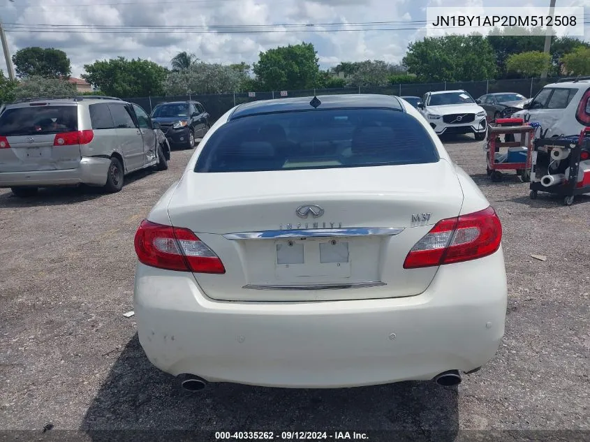 2013 Infiniti M37 VIN: JN1BY1AP2DM512508 Lot: 40335262