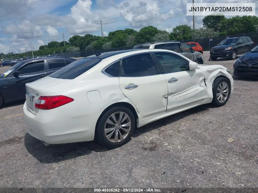 JN1BY1AP2DM512508 2013 Infiniti M37