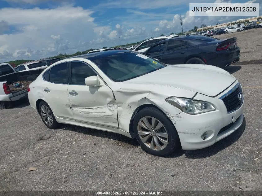 2013 Infiniti M37 VIN: JN1BY1AP2DM512508 Lot: 40335262