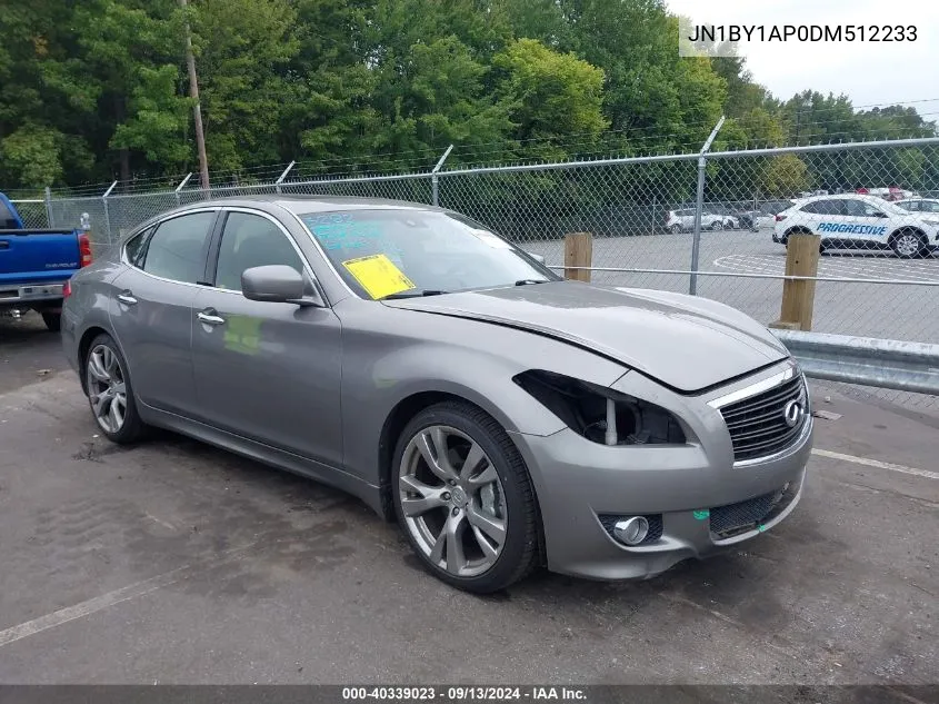 2013 Infiniti M37 VIN: JN1BY1AP0DM512233 Lot: 40339023