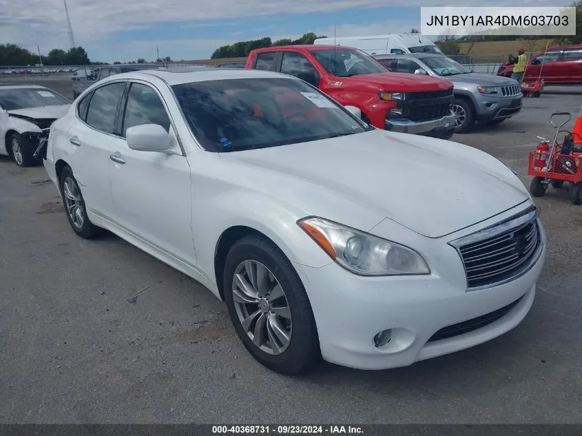 2013 Infiniti M37X VIN: JN1BY1AR4DM603703 Lot: 40368731