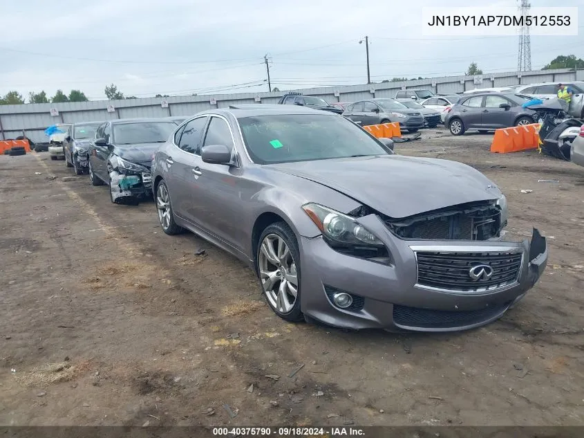 2013 Infiniti M37 VIN: JN1BY1AP7DM512553 Lot: 40375790