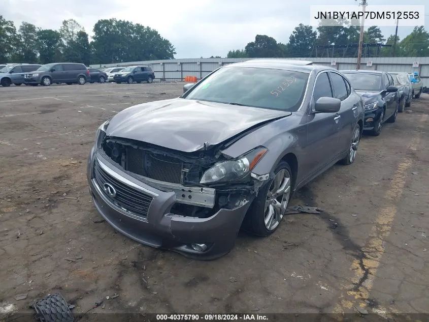 2013 Infiniti M37 VIN: JN1BY1AP7DM512553 Lot: 40375790