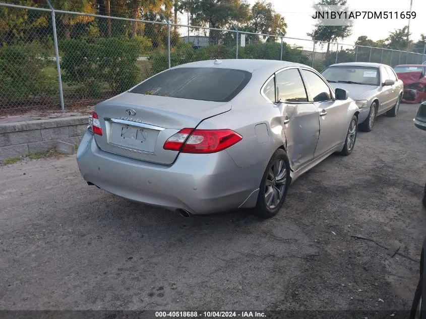 2013 Infiniti M37 VIN: JN1BY1AP7DM511659 Lot: 40518688