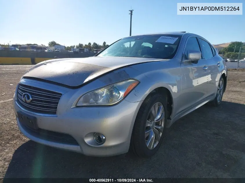 2013 Infiniti M37 VIN: JN1BY1AP0DM512264 Lot: 40562911