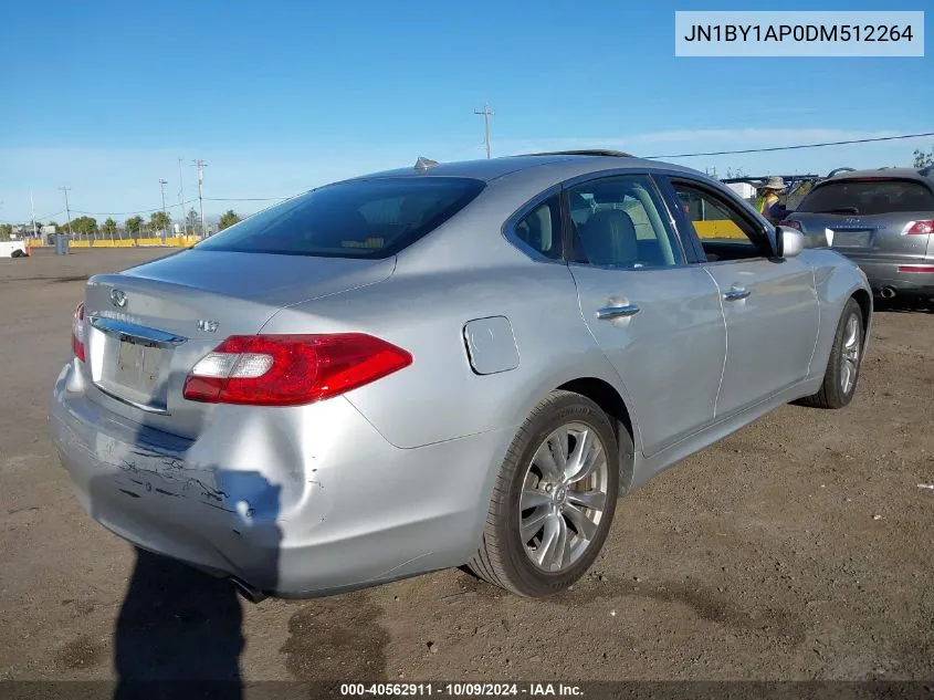 2013 Infiniti M37 VIN: JN1BY1AP0DM512264 Lot: 40562911