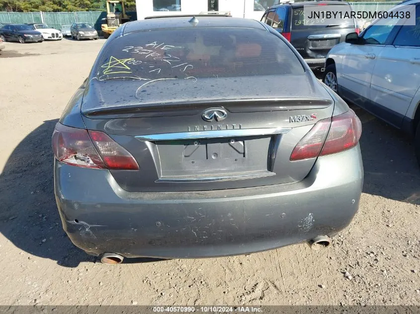 2013 Infiniti M37X VIN: JN1BY1AR5DM604438 Lot: 40570990