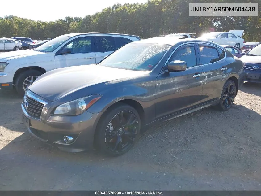 2013 Infiniti M37X VIN: JN1BY1AR5DM604438 Lot: 40570990