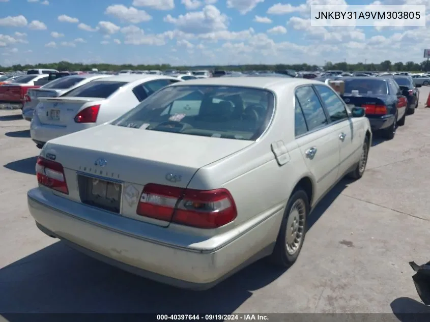 1997 Infiniti Q45 1997.5 Base (A4)/Touring VIN: JNKBY31A9VM303805 Lot: 40397644