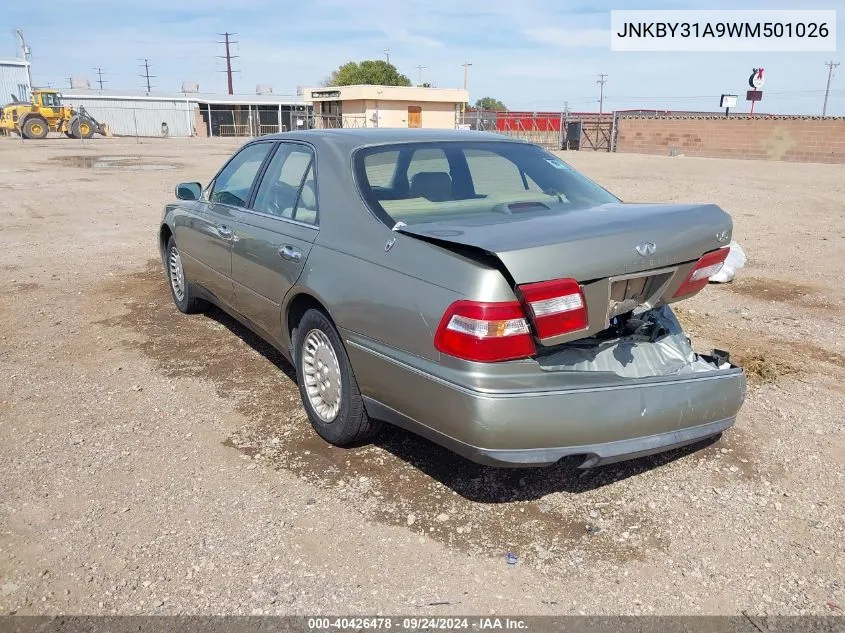 JNKBY31A9WM501026 1998 Infiniti Q45 Touring