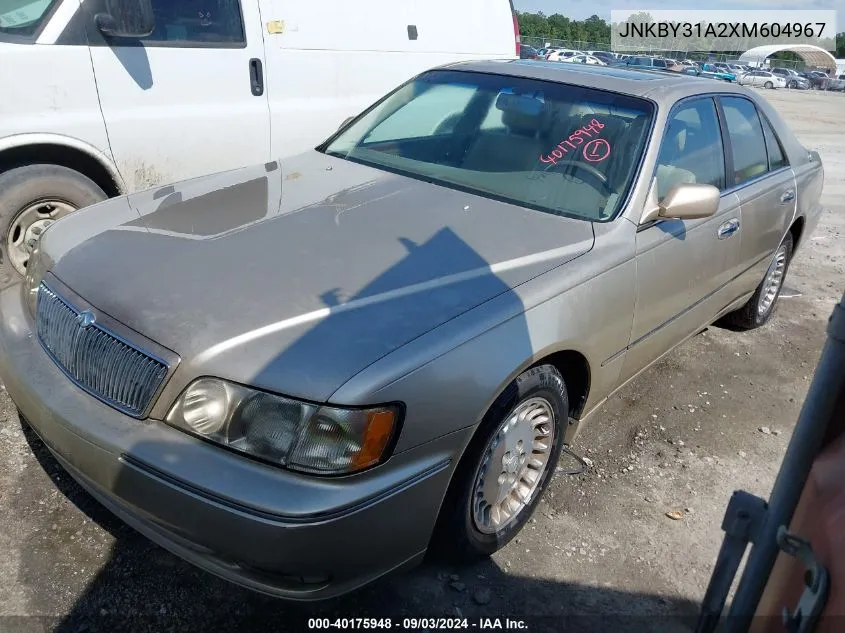 1999 Infiniti Q45 Touring VIN: JNKBY31A2XM604967 Lot: 40175948