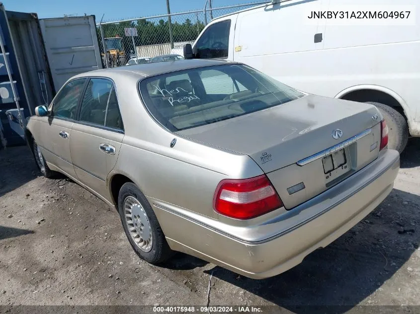 1999 Infiniti Q45 Touring VIN: JNKBY31A2XM604967 Lot: 40175948