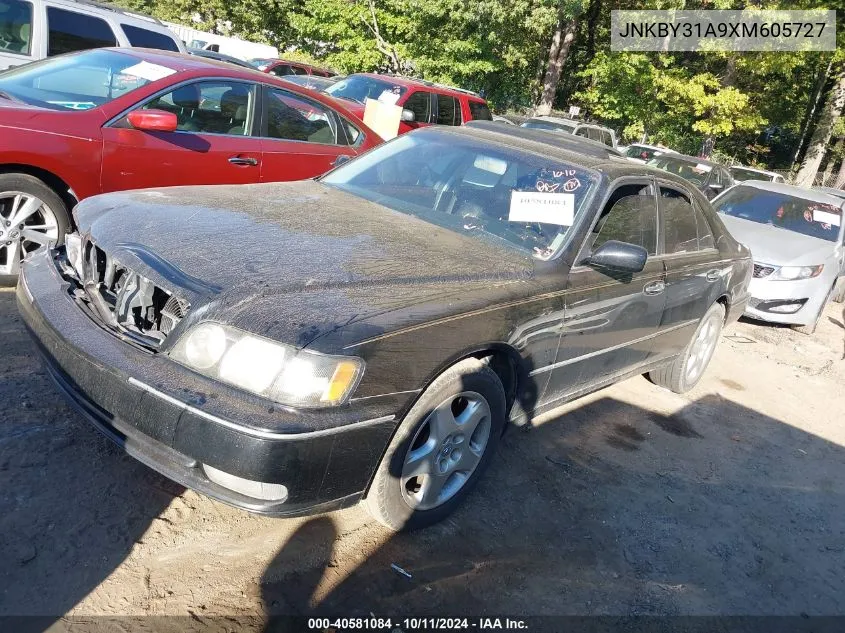 1999 Infiniti Q45 Touring VIN: JNKBY31A9XM605727 Lot: 40581084