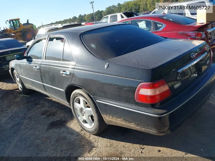 1999 Infiniti Q45 Touring VIN: JNKBY31A9XM605727 Lot: 40581084