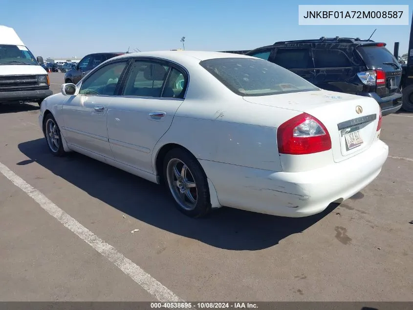 JNKBF01A72M008587 2002 Infiniti Q45 Luxury