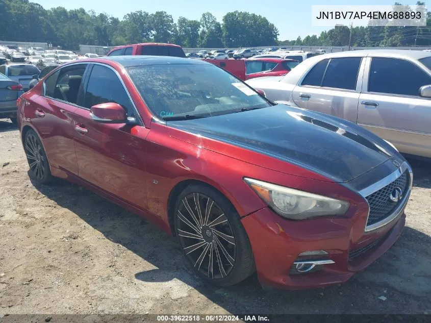 JN1BV7AP4EM688893 2014 Infiniti Q50 Premium