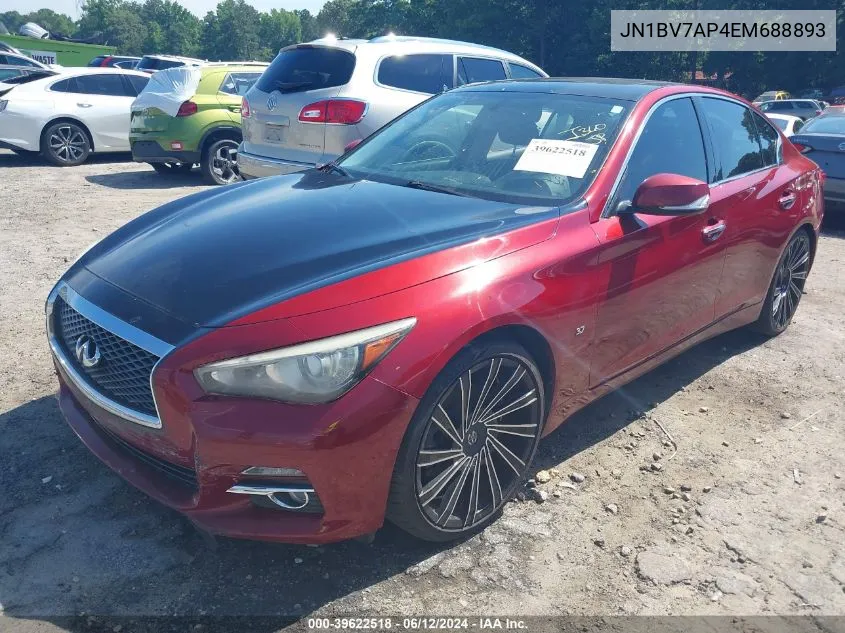 JN1BV7AP4EM688893 2014 Infiniti Q50 Premium