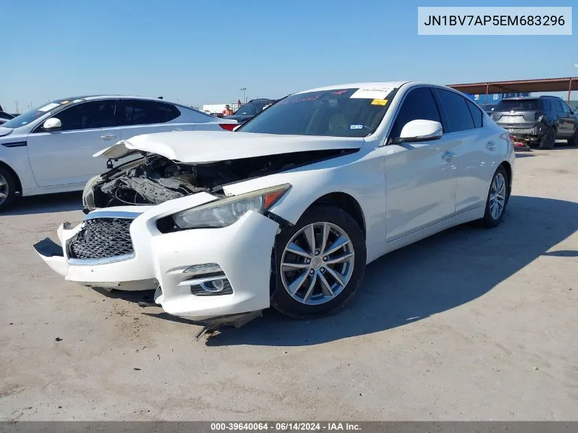 2014 Infiniti Q50 Premium VIN: JN1BV7AP5EM683296 Lot: 39640064