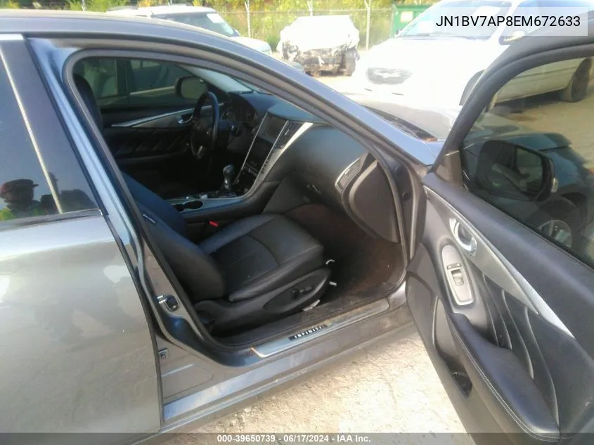 JN1BV7AP8EM672633 2014 Infiniti Q50 Premium