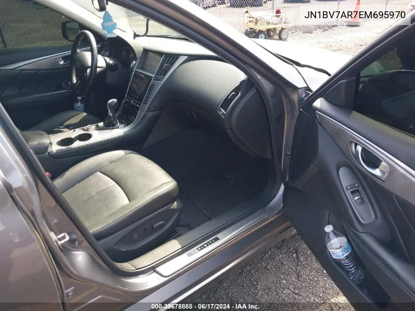 JN1BV7AR7EM695970 2014 Infiniti Q50 Premium