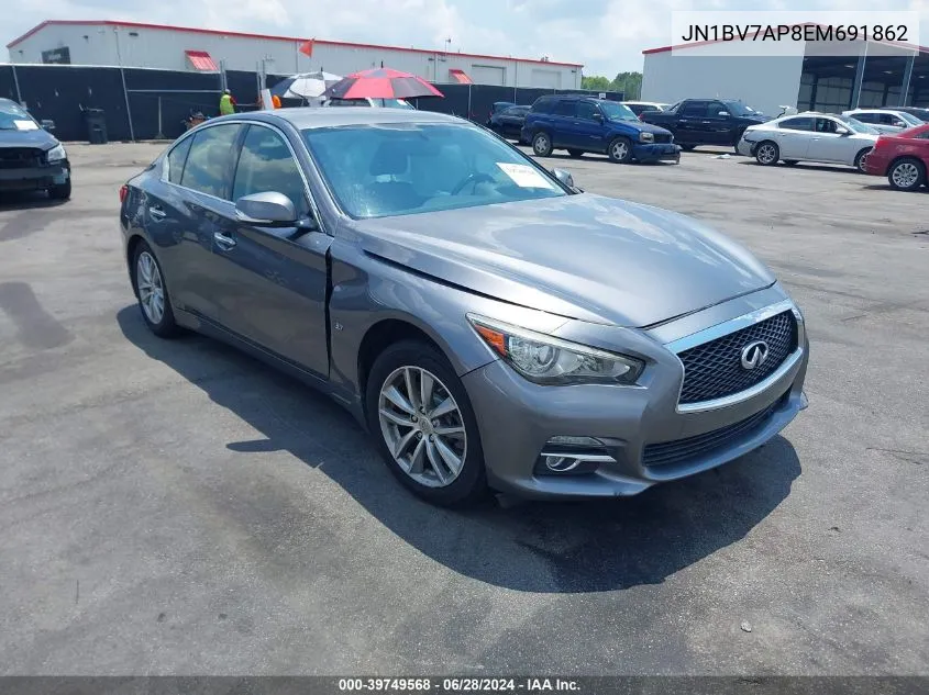 JN1BV7AP8EM691862 2014 Infiniti Q50 Premium