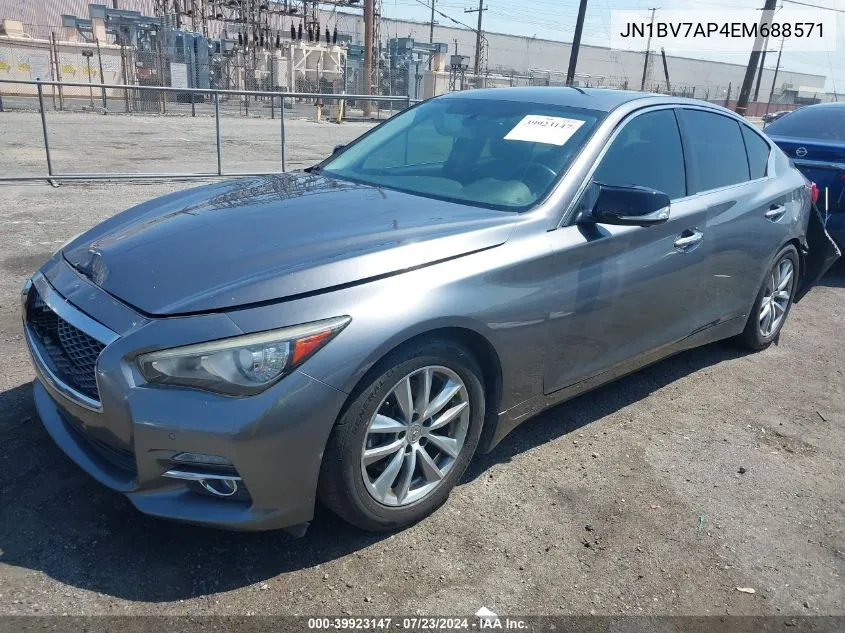 JN1BV7AP4EM688571 2014 Infiniti Q50 Premium