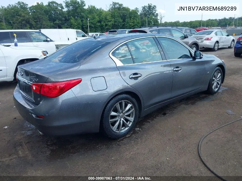 JN1BV7AR3EM689289 2014 Infiniti Q50 Premium