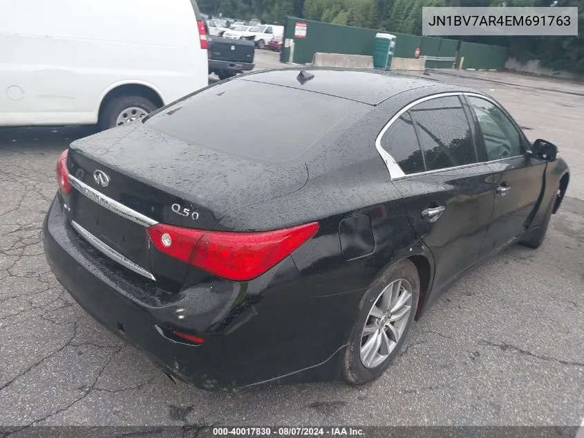 JN1BV7AR4EM691763 2014 Infiniti Q50 Premium