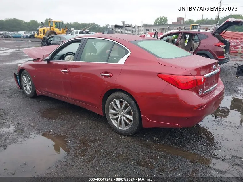 JN1BV7AR9EM697073 2014 Infiniti Q50 Premium/Sport