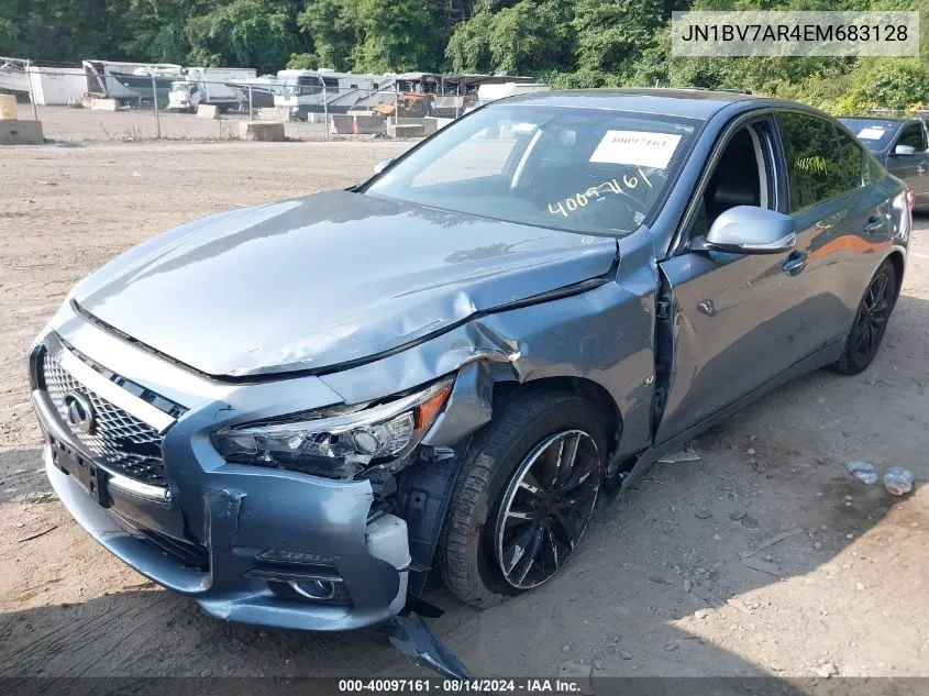 JN1BV7AR4EM683128 2014 Infiniti Q50 Premium