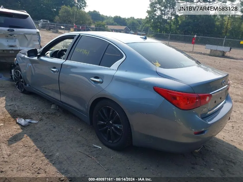 JN1BV7AR4EM683128 2014 Infiniti Q50 Premium