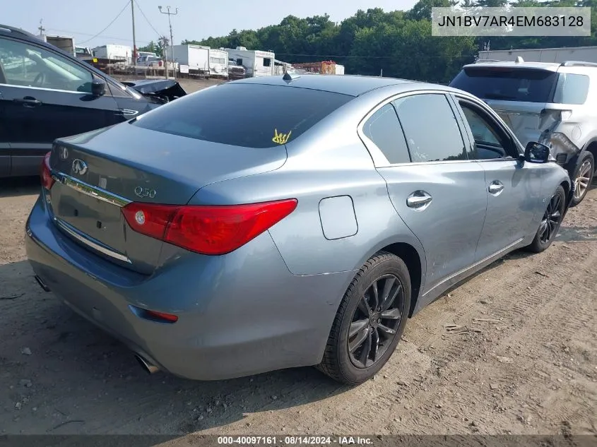 JN1BV7AR4EM683128 2014 Infiniti Q50 Premium