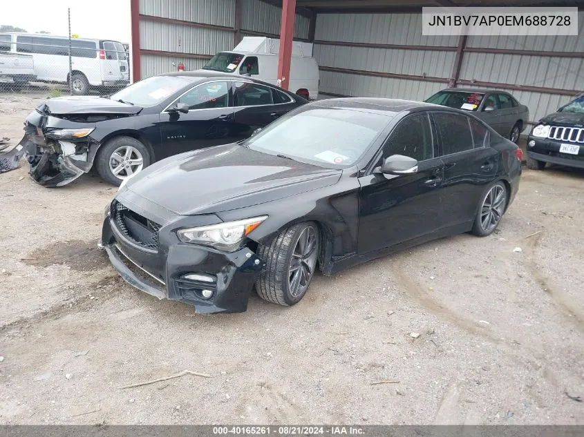 JN1BV7AP0EM688728 2014 Infiniti Q50 Premium/Sport