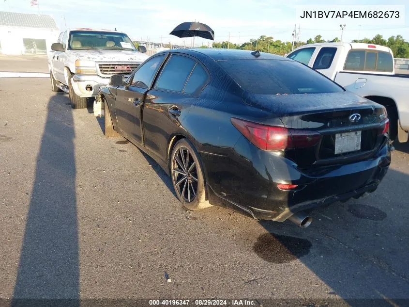 2014 Infiniti Q50 Premium VIN: JN1BV7AP4EM682673 Lot: 40196347