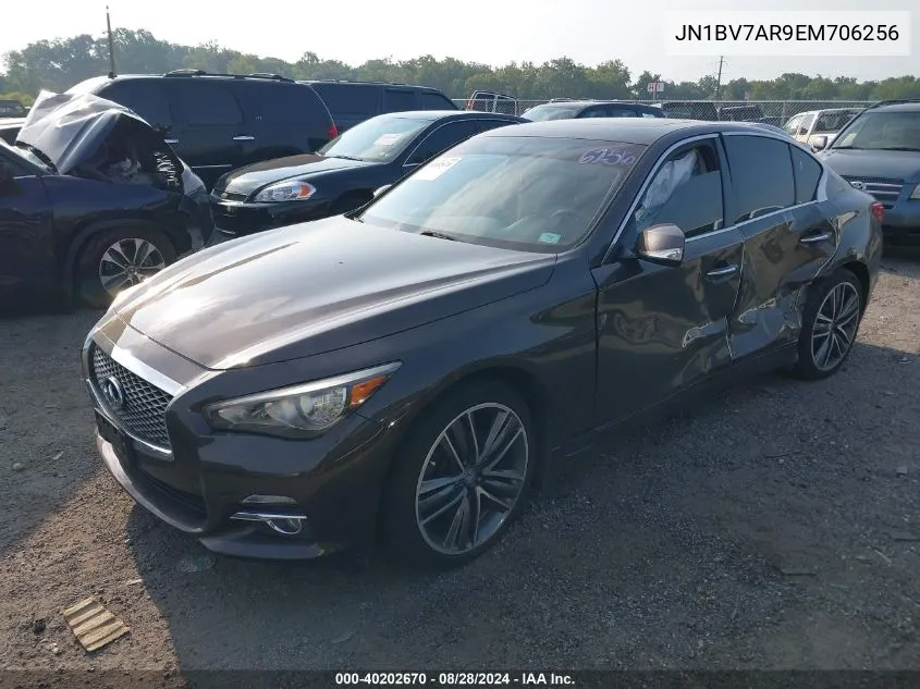 JN1BV7AR9EM706256 2014 Infiniti Q50 Premium