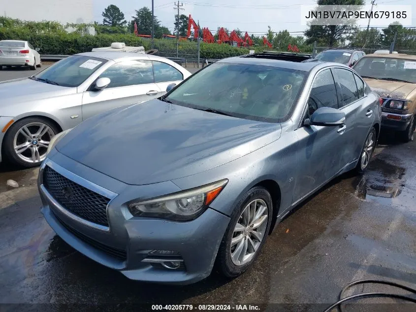 JN1BV7AP9EM679185 2014 Infiniti Q50 Premium