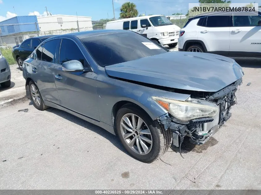 JN1BV7AR0EM687824 2014 Infiniti Q50 Premium