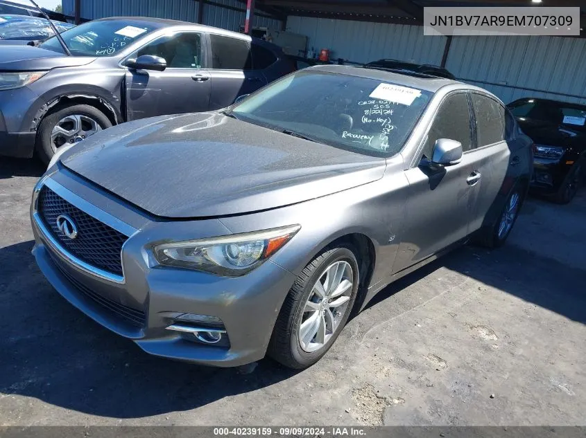 JN1BV7AR9EM707309 2014 Infiniti Q50 Premium