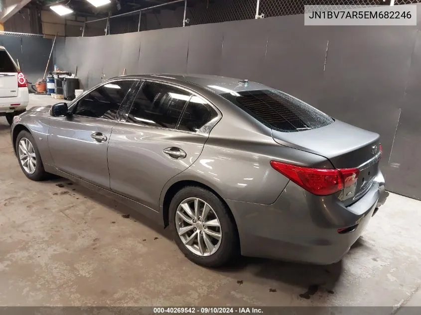 JN1BV7AR5EM682246 2014 Infiniti Q50 Premium