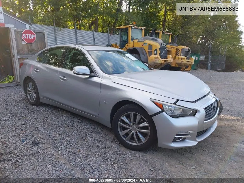 JN1BV7AR6EM688833 2014 Infiniti Q50 Premium/Sport