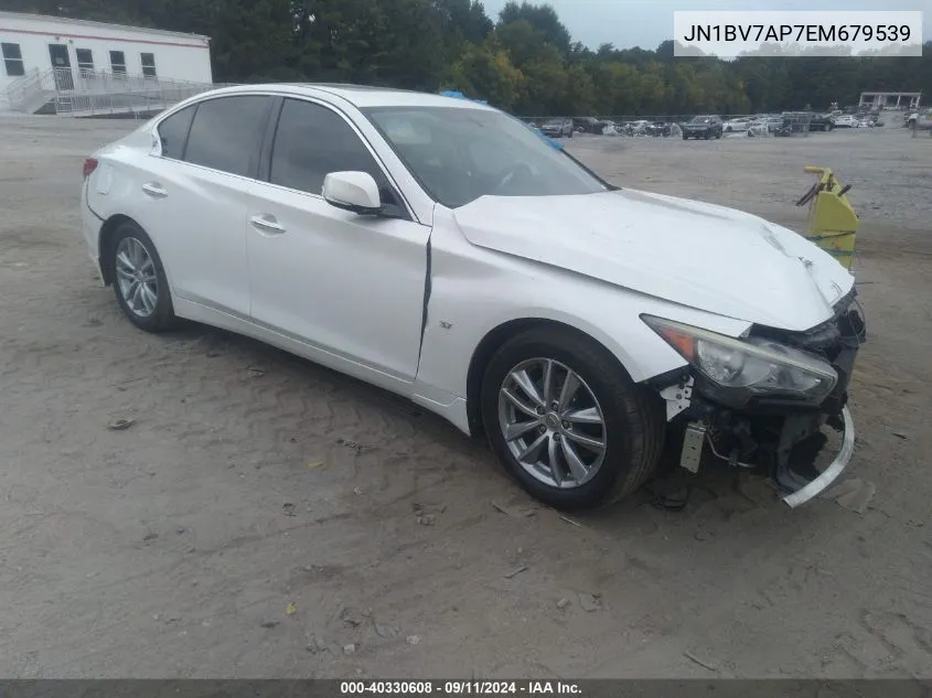 JN1BV7AP7EM679539 2014 Infiniti Q50 Premium