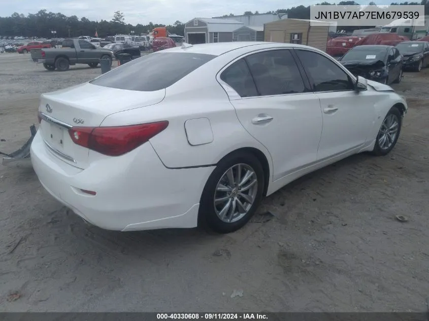 JN1BV7AP7EM679539 2014 Infiniti Q50 Premium