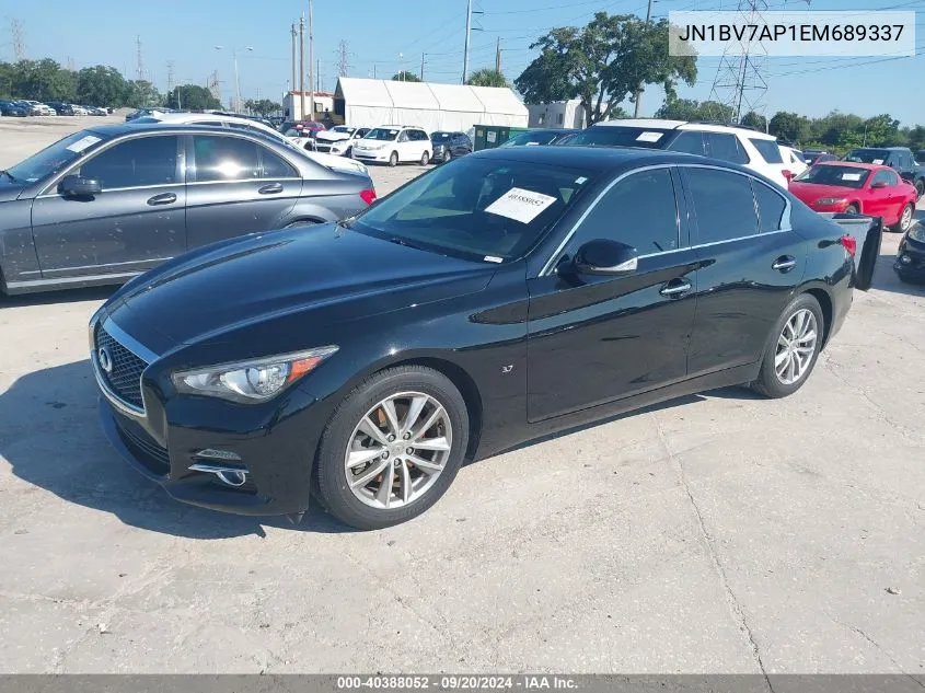 JN1BV7AP1EM689337 2014 Infiniti Q50